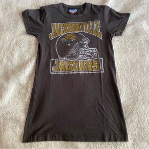Jacksonville Jaguar T-Shirt Junk Food Graphic Logo Tee NFL Women's M USA Made